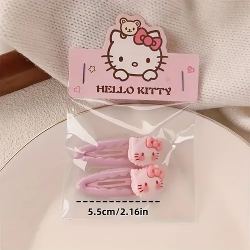 Juego 12 Accesorios Cabello Hello Kitty