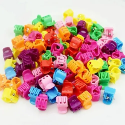 Pack 100 Hebillas Broches Mini Brochecitos Para El Pelo