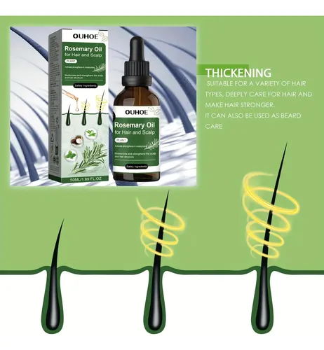 El Aceite Capilar De Romero Nutre Y Fortalece El Cabello50ml