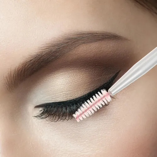 6pcs Cepillo Aplicador Para Cejas, Pestañas Y Maquillaje