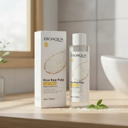 Locion Facial De Pulpa De Arroz Bioaqua 120 Ml
