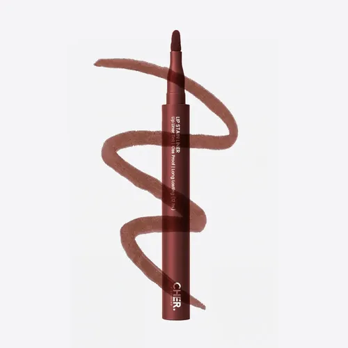 Delineador Labios Cher Dieciocho Sarcastic Lip Stain Brown