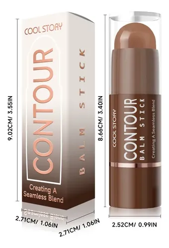 Set 3 Barras Contorno Bronzer Rostro Definición Natural