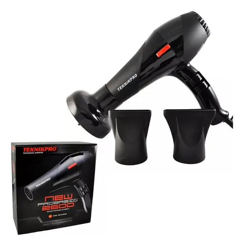 Secador De Pelo Profesional New Pro Basic 2600 Teknikpro