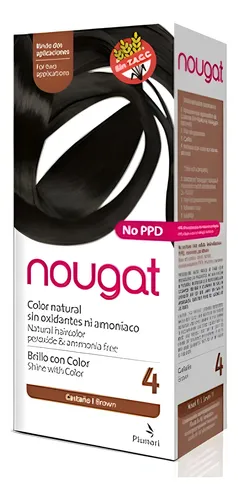 Tintura Nougat Color Nº4 Castaño Sin Amoníaco