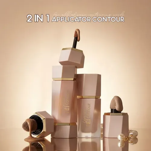 Contorno Facial Liquido 2 En 1 X3 Uni Tei Cosmetica