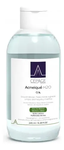 Cepage Acneique H2o Agua Micelar Para Pieles Oleosas Con Ten