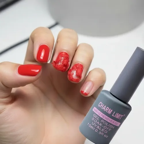Kit Removedor Mágico Gel De Esmalte Semi Led