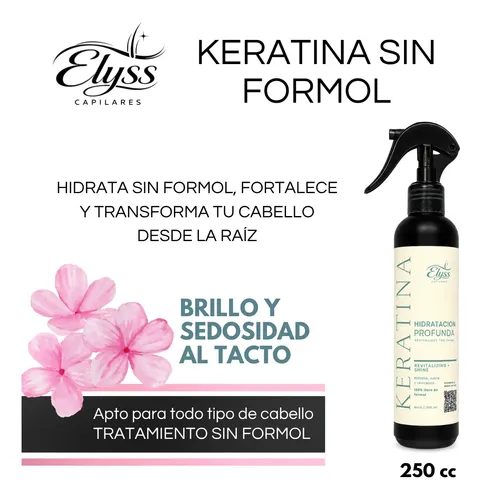 Combo Shampoo Acido, Keratina Sin Formol Y Biotina Pura