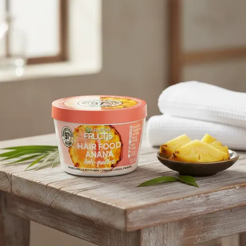 Mascarilla Capilar Garnier Fructis Hair Food Ananá X 350 Ml