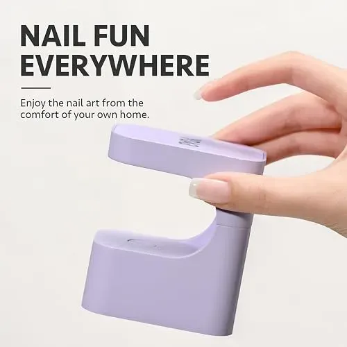 Lampara Led Uv Uñas Gaoy Mini Usb Temporizador