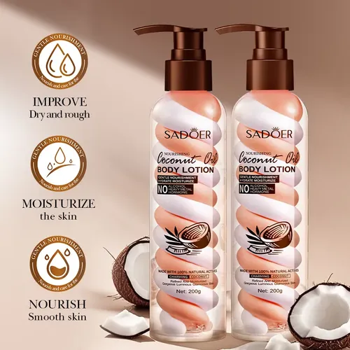 Loción Corporal Nutritiva De Malvavisco Y Aceite De Coco Shangduo Moisturizing Lotion 200g (for Export Sales Only)