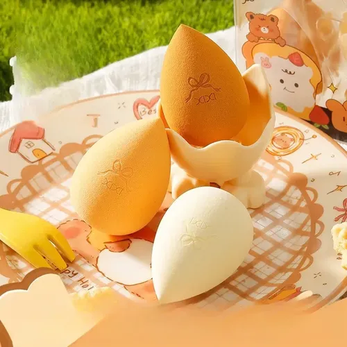 Set De 2 Esponjas Beauty Blender Y Soporte De Silicona