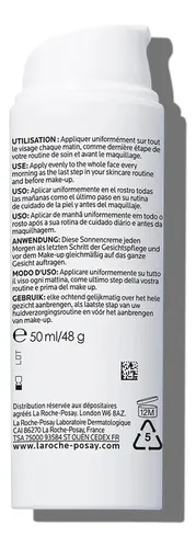 La Roche-Posay Anthelios Age Correct Protector Solar Facial Antiarrugas, Hidrata Y Restaura La Barrera De La Piel, Con Ácido Hialurónico Y Tecnología Cellox-B3, Para Piel Sensible, 50 ml