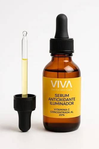 Sérum Facial Vitamina C 20% Antioxidante Iluminador 30ml Rostro