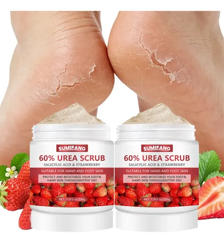 Pack 2 Cremas Urea 60% Para Pies Y Talones Agrietados