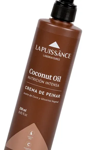 La Puissance Coconut Oil Crema Peinar Nutritiva Coco X 300ml