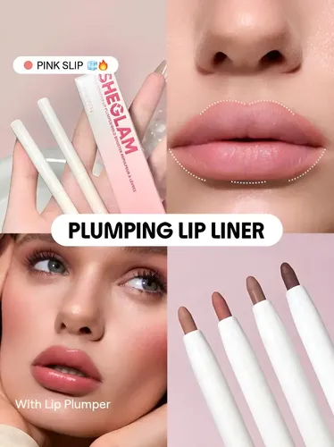 Delineador De Labios Voluminizador Bold Booster Sheglam Color Pink Slip