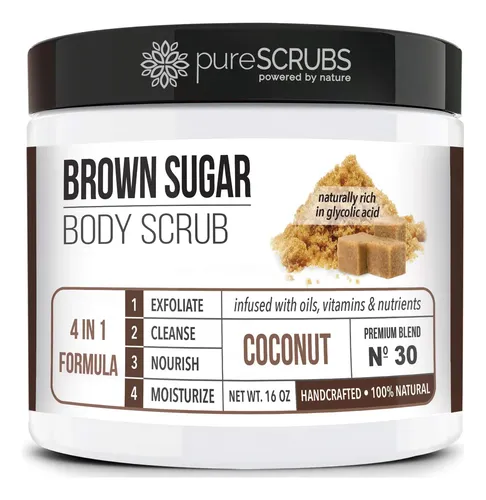Exfoliante Corporal Purescrubs Coco 473ml Orgánico