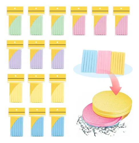//* 180pcs Esponja Facial Comprimida For Limpieza Y ..