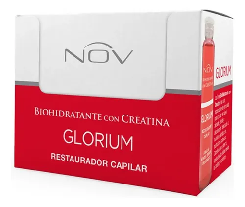 Ampolla Capilar Nov Biohidratante Con Creatina Glorium 15ml