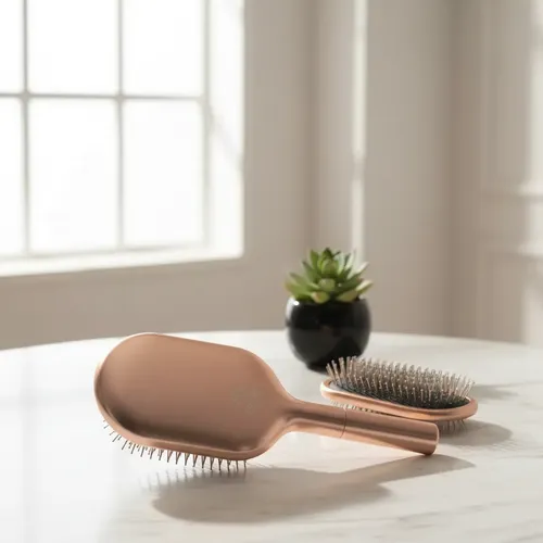 Cepillo Para Cabello Alta Calidad Flor Gao