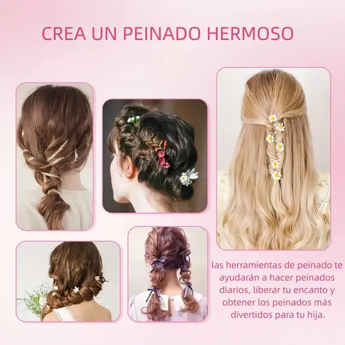 Kit 27pz Peine De Masaje Pinzas De Cabello De Peines Cepillo