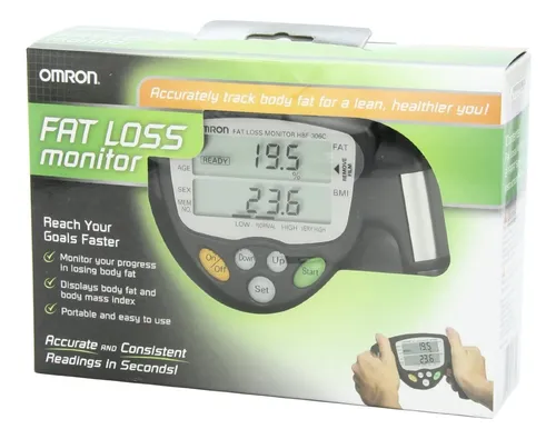 Analizador De Grasa Corporal Digital Blanco Compacto