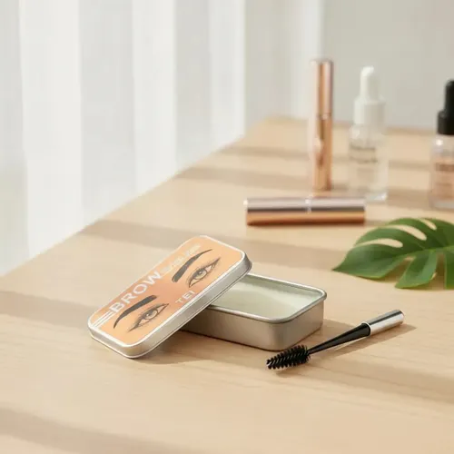 Cera Jabón Para Cejas Con Cepillo Laminado Waterproof Larga Color Transparente