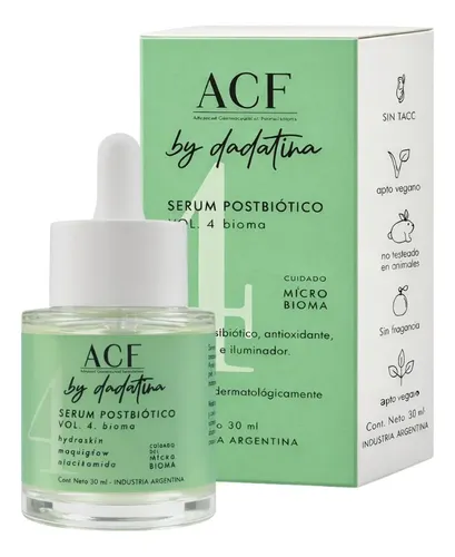 Serum Postbiotico Vol 4 Antioxidante 30ml Acf By Dadatina