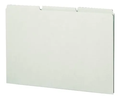 Guías De Placa De Planchas Smead, Pestaña (en Blanco), 50