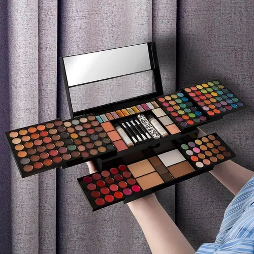 Kit Combinado De Paleta De Maquillaje Con 187 Colores