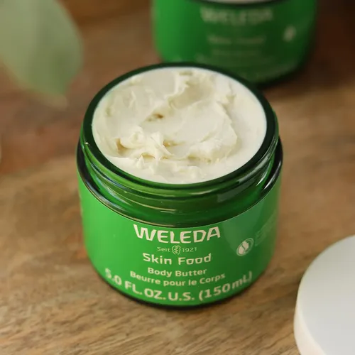 Manteca Corporal Weleda Skin Food En Frasco De Vidrio Susten