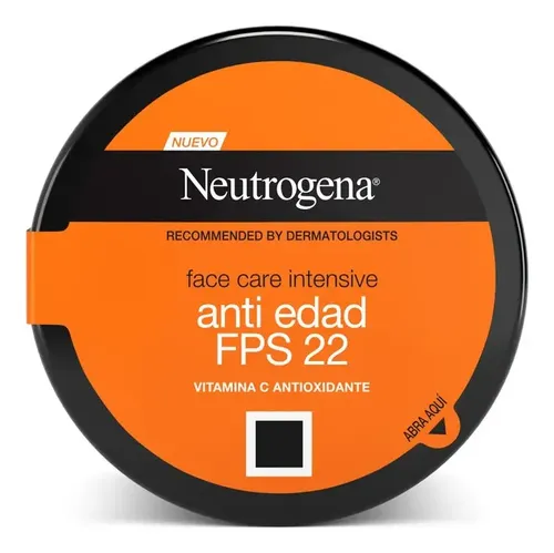 Crema Facial Neutrogena Intensive Antiedad Fps 22 100gr Momento de aplicación Día Tipo de piel Todo tipo