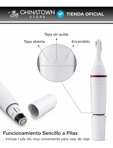 Depiladora Afeitadora Mujer 5 En 1 Facial Corporal Sin Dolor