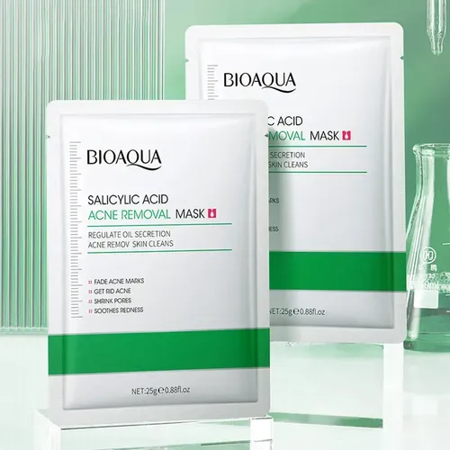 Mascarilla Facial Acido Salicilico Antiacne X1 Bioaqua
