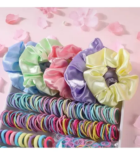 2155 Pcs Mini Ligas Pelo Bandas Elásticas Accesorios Cabello