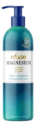 Loción Corporal De Magnesio Natural Nfuse | Mg++ Delivery Te