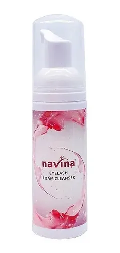 Lash Shampoo Navina Espuma Para Pestaña Mas Brocha Limpiador