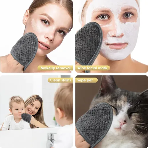 Pads Reutilizables Para Quitar Maquillaje Sinland Para Cara,