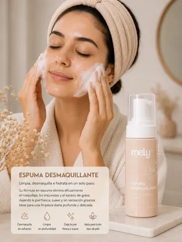 Espuma Desmaquillante Limpieza Facial Skin Care