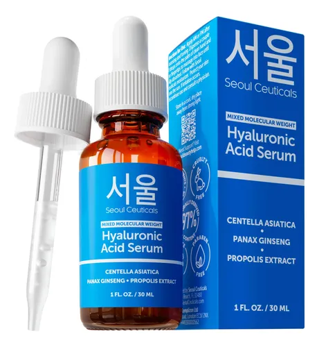 Sérum De Ácido Hialurónico Para Rostro Seoulceuticals, 1 Onz
