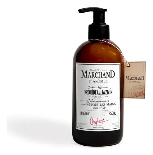 Jabón Líquido Marchand D’ Arômes X 350 Grs Fragancia Orquídea y Jazmín