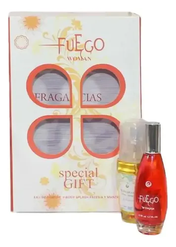 ESTUCHE FEMENINO PAULVIC FUEGO (PERFUME + BODY SPLASH)
