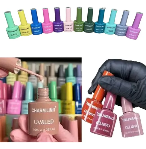 24 Esmaltes Semipermanentes Gel Uv Base Top Coat