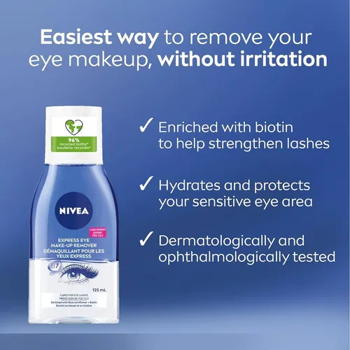 Removedor De Maquillaje Ojos Nivea Double Effect