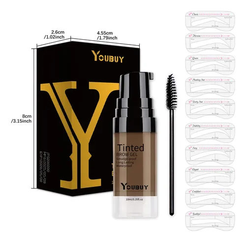 Gel Para Cejas Con Color Resistente Al Agua