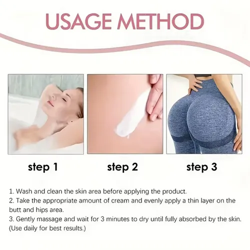 Crema Reafirmante Y Reafirmante Para Glúteos 60 G