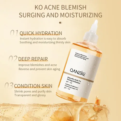 Tónico Facial Ácido Glicólico 7 Exfoliante 240ml Todo 2026,;