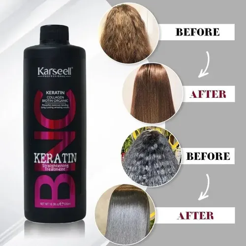 Karseell Tratamiento Keratina Alisador Bnc Biotin 500 Ml